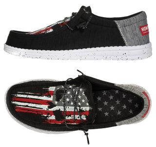Howitzer Men's Slip-On Shoes Roam Crush Sneakers with Camo Print Footwear ++*+