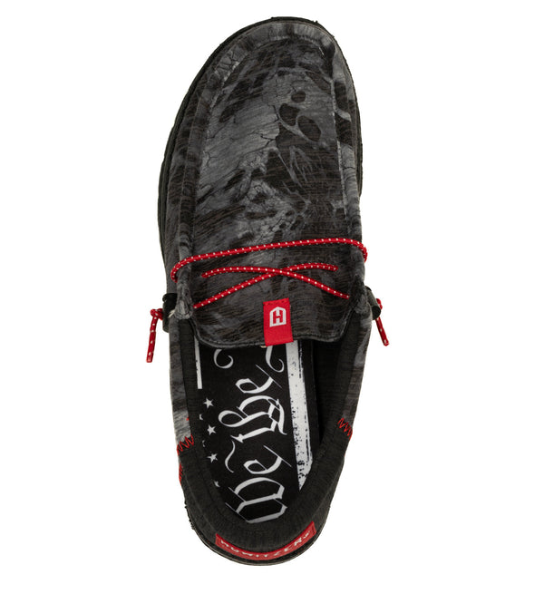 Howitzer Men's Slip-On Shoes Roam Slate Sneakers with Camo Print Footwear ++*+