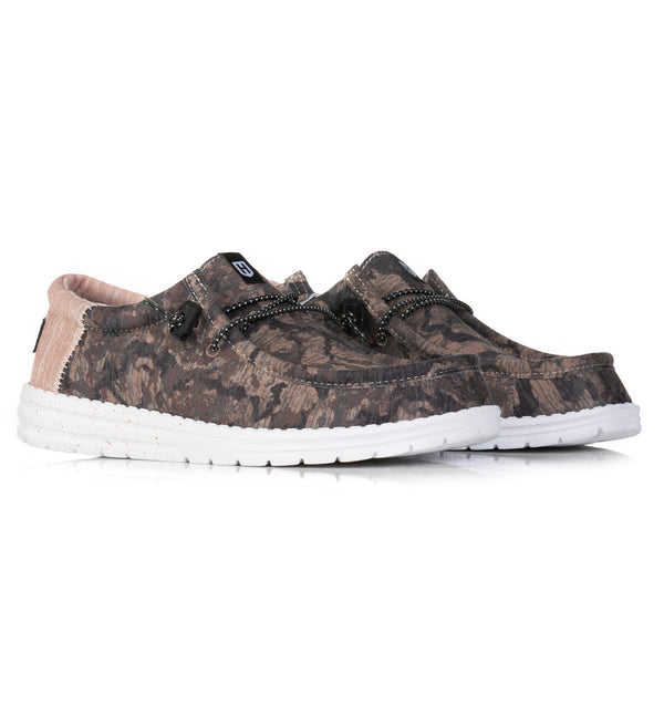 Howitzer Men's Slip-On Shoes ROAM EMERGENT Sneakers with Camo Print Footwear