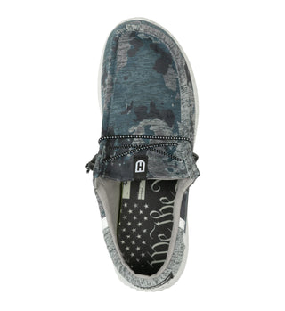 Howitzer Men's Slip-On Shoes Roam Fish Prois Sneakers with Camo Print Footwear  ^^^^