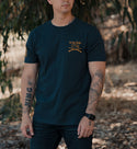 Howitzer Style Men's T-Shirt WE WILL DEFEND Military Grunt MFG *