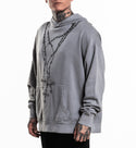 Xtreme Couture By Affliction Unisex Oversized Boxy Pullover Hoodie Saints