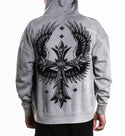 Xtreme Couture By Affliction Unisex Oversized Boxy Pullover Hoodie Uprising