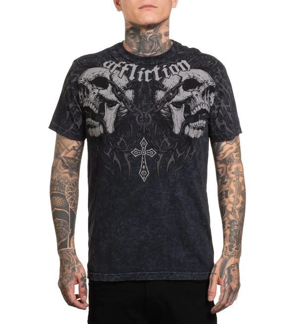 Affliction Men's T-shirt Decimation