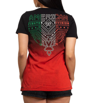 American Fighter Woman's T-shirt Dugger