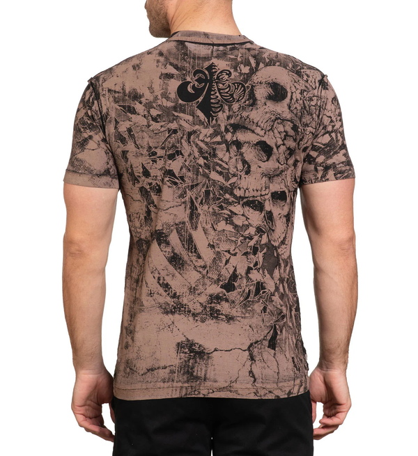 Affliction Men's Reversible T-shirt Duster