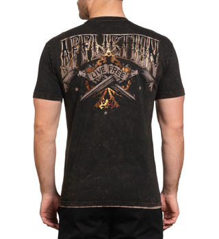 Affliction Men's Reversible T-shirt Duster