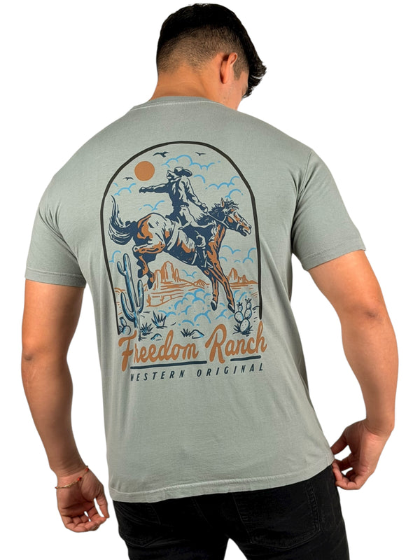 Freedom Ranch Men's T-shirt Wild Ride