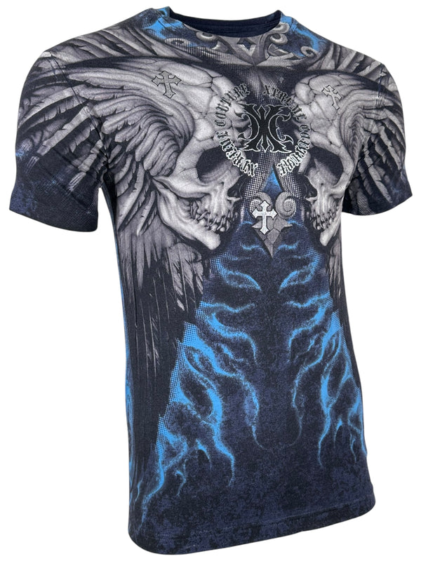 Xtreme Couture By Affliction Men's T-shirt Silent Scream **
