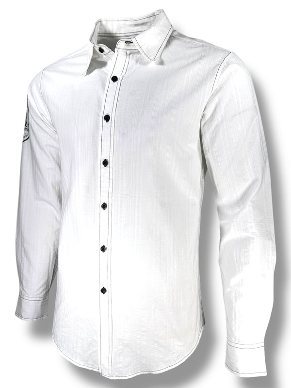 Xtreme Couture by Affliction Men's Button Down Shirt Rain