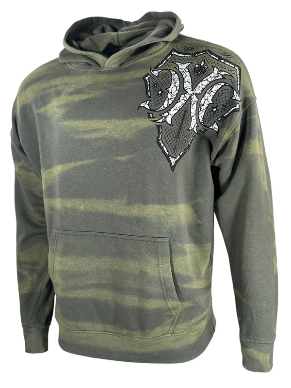 Xtreme Couture By Affliction Unisex Oversized Boxy Pullover Hoodie Saracen
