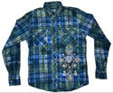 Xtreme Couture by Affliction Men's Button Down Shirt Iron Cadence