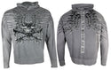 Xtreme Couture By Affliction Men's Hoodie Iron Bones **