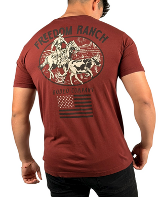 Freedom Ranch Men's T-shirt Trademark