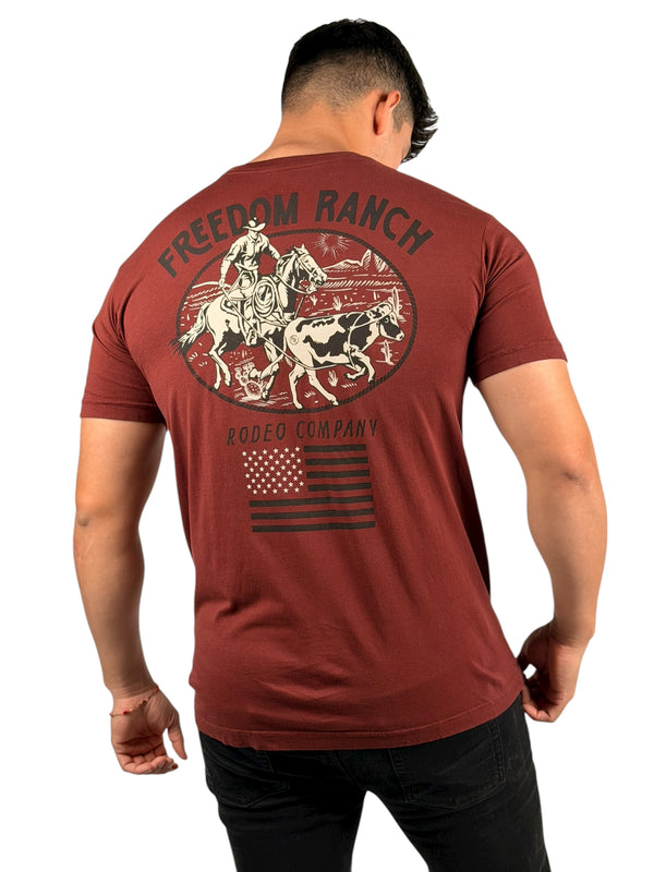 Freedom Ranch Men's T-shirt Trademark