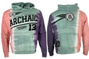 Archaic By Affliction Unisex Oversized Boxy Pullover Hoodie Blackburn
