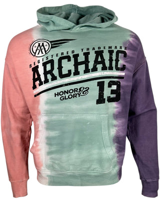 Archaic By Affliction Unisex Oversized Boxy Pullover Hoodie Blackburn