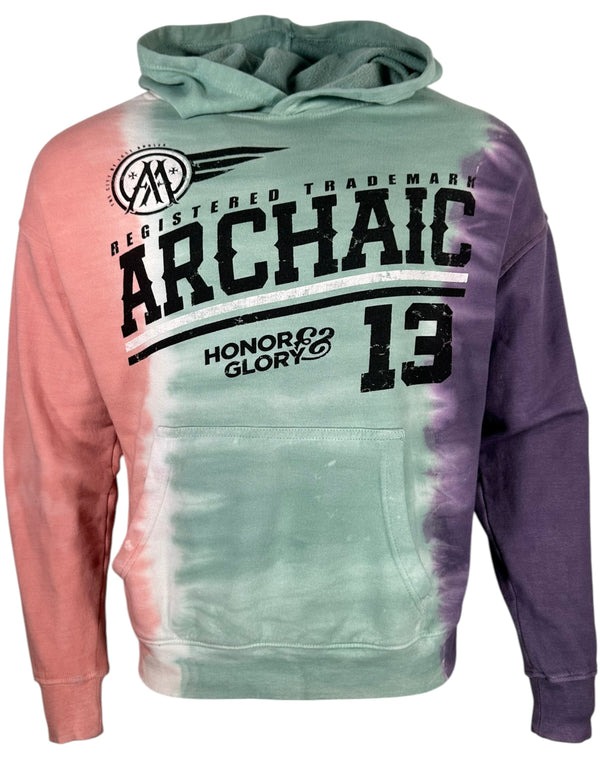 Archaic By Affliction Unisex Oversized Boxy Pullover Hoodie Blackburn
