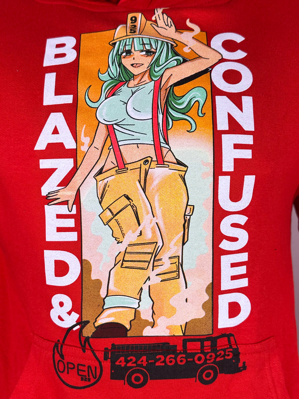OPEN 925 Men's Hoodie Blazed and Confused