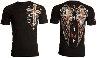Archaic by Affliction Men's T-Shirt Faith Regained