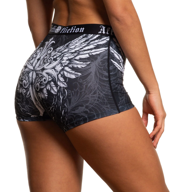 Affliction Women's  Boy Short Empower