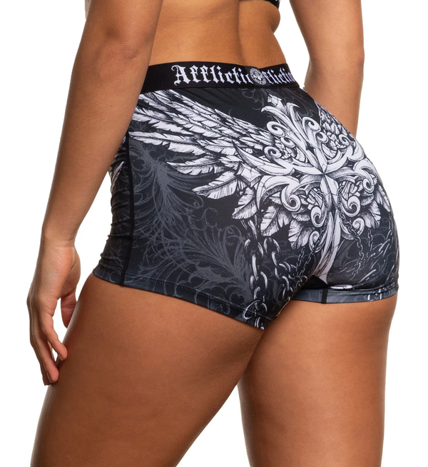 Affliction Women's  Boy Short Empower