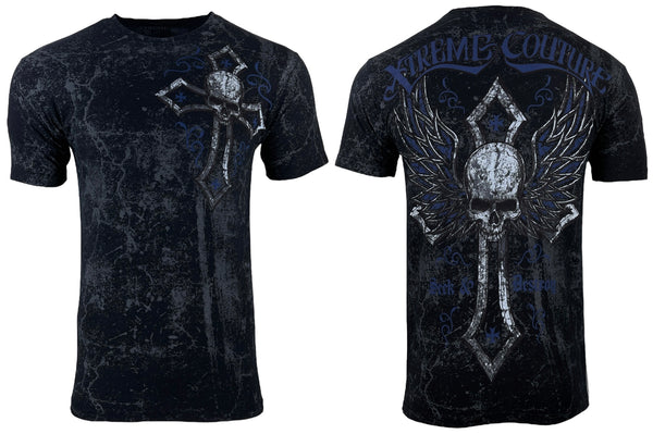 Xtreme Couture By Affliction Men's T-shirt Stone Warrior