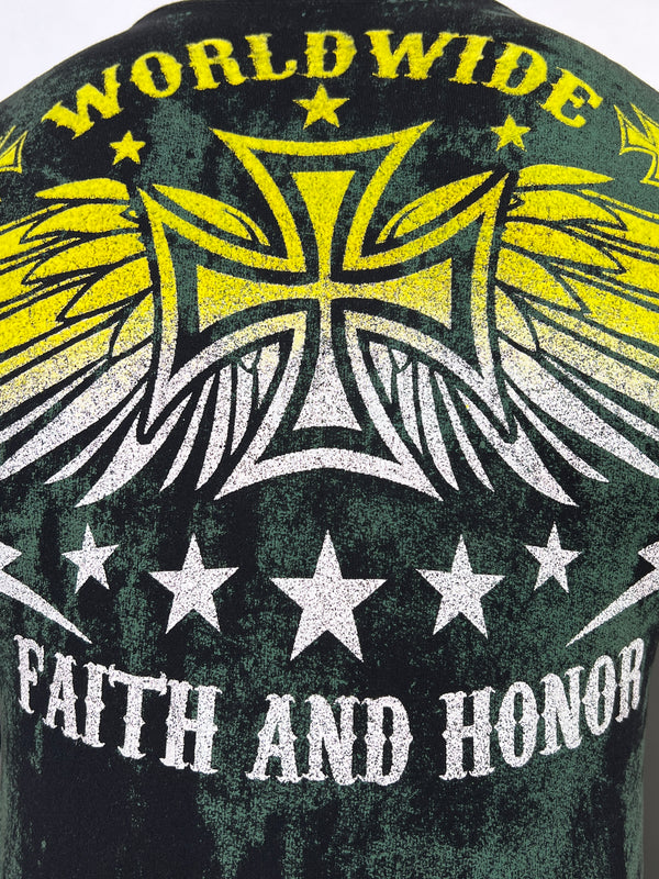 Archaic by Affliction Men's T-Shirt Black Tide