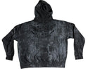 Archaic By Affliction Unisex Oversized Boxy Pullover Hoodie Black Tide