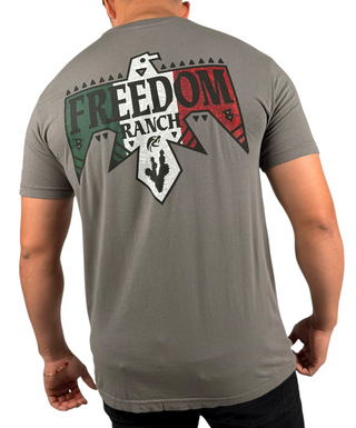 Freedom Ranch Men's T-shirt Freedom Stamp