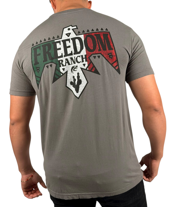 Freedom Ranch Men's T-shirt Freedom Stamp