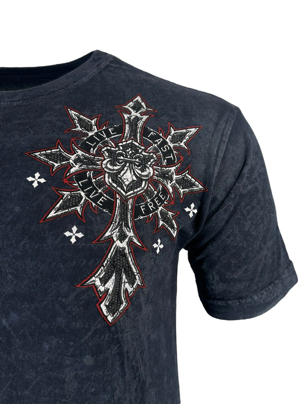 Affliction Men's T-shirt Retribution
