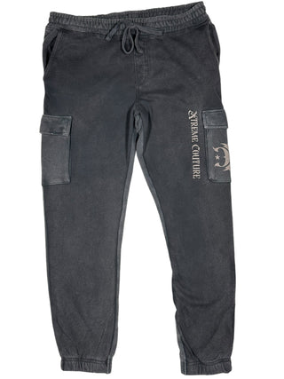 Xtreme Couture By Affliction Men's Sweatpants Jogger Faded Iron
