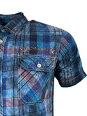 Xtreme Couture by Affliction Men's Button Down Shirt Dont Tread