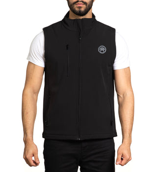 American Fighter Men's Jacket Softshell Vest Bay View
