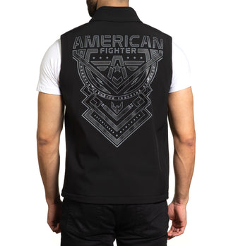 American Fighter Men's Jacket Softshell Vest Bay View