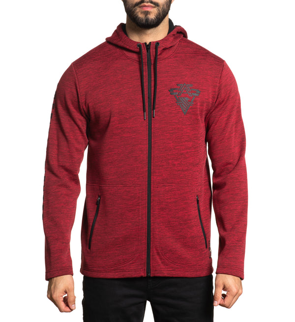 American Fighter Men's Zip Up Hoodie Kingsport