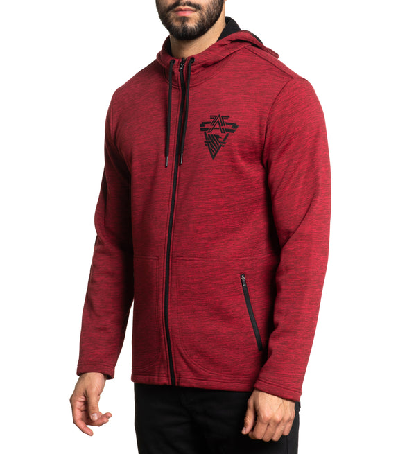 American Fighter Men's Zip Up Hoodie Kingsport