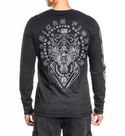 American Fighter Men's Thermal Long Sleeve T-shirt Black Rock ++