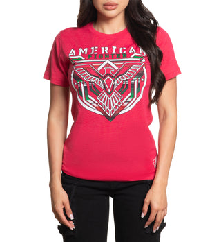 American Fighter Women's T-Shirt Dusty