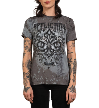 Affliction Women's T-shirt Fate Obscure