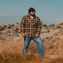 Howitzer Style Men's Button Down Flannel Shirt Guerilla