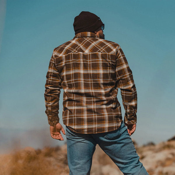 Howitzer Style Men's Button Down Flannel Shirt Guerilla