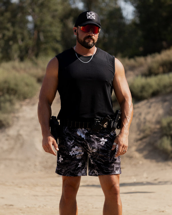 Howitzer Clothing Men's Tiger Stripe Hybrid Short