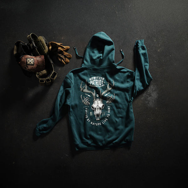 Howitzer Style Men's Hoodie Fueled By Nature