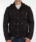 Affliction Men's Jacket Black Premium Enemy Line