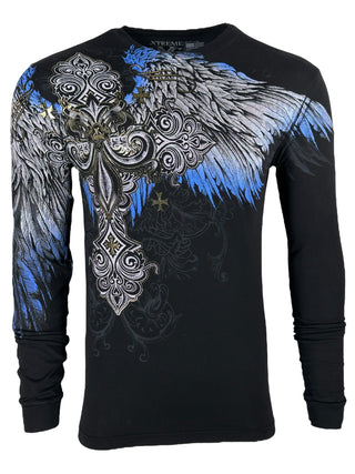 Xtreme Couture By Affliction Men's Long Sleeve T-shirt Ensign