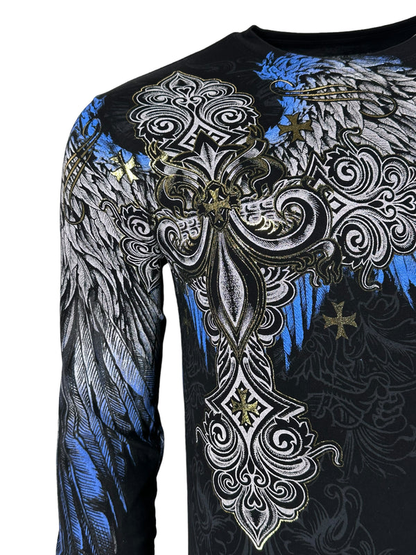 Xtreme Couture By Affliction Men's Long Sleeve T-shirt Ensign
