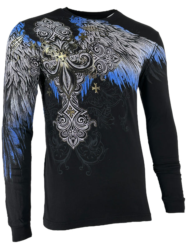 Xtreme Couture By Affliction Men's Long Sleeve T-shirt Ensign