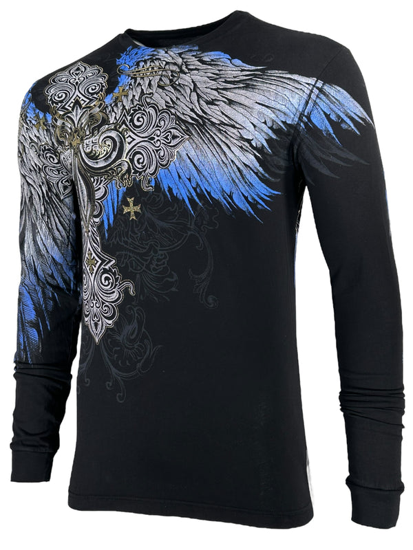 Xtreme Couture By Affliction Men's Long Sleeve T-shirt Ensign